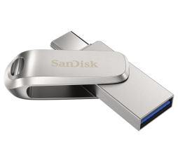 Slika izdelka: SanDisk Ultra Dual Drive Luxe USB Type-C 28GB 150MB/s USB 3.1 Gen 1, srebrn