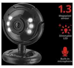 Slika izdelka: Trust SpotLight spletna kamera 1,3M mic