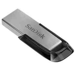 Slika izdelka: USB DISK SANDISK 512GB ULTRA FLAIR, 3.0, srebrn, kovinski, brez pokrovčka