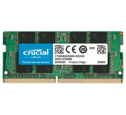 Slika izdelka:  Crucial 32GB DDR4-3200 SODIMM PC4-25600 CL22, 1.2V