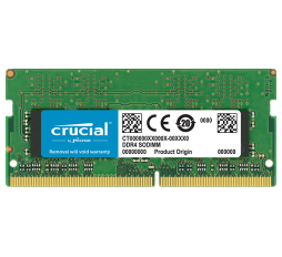 Slika izdelka: Crucial 8GB DDR4-2400 SODIMM PC4-19200 CL17, 1.2V Single Ranked