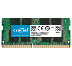 Slika izdelka: Crucial 8GB DDR4-3200 SODIMM PC4-25600 CL22, 1.2V