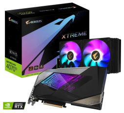 Slika izdelka: Grafična kartica GIGABYTE GeForce RTX 4070 Ti XTREME WATERFORCE, 12GB GDDR6X, PCI-E 4.0