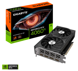Slika izdelka: Grafična kartica GIGABYTE GeForce RTX 4060 Ti WINDFORCE OC 16G, 16GB GDDR6, PCI-E 4.0