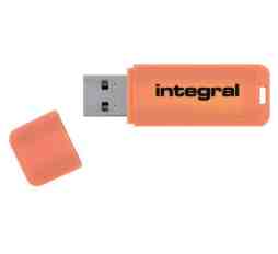 Slika izdelka: INTEGRAL 64 GB NEON 3.0. ORANŽEN