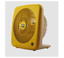 Slika izdelka: SHE talni ali namizni ventilator 2v1 30W rumen
