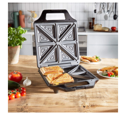 Slika izdelka: VonShef toaster za 4 sendviče